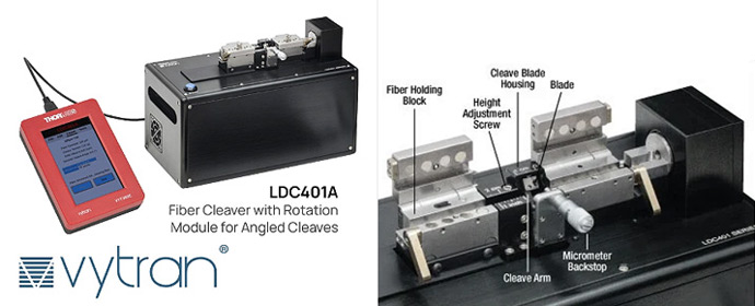 Vytran® Fiber Cleavers for Ø80 µm to Ø1.25 mm Cladding Fibers